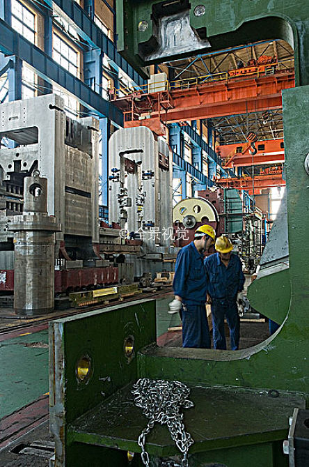 第一重型機(jī)械廠黑龍江齊齊哈爾機(jī)加車間_高清圖片_全景視覺